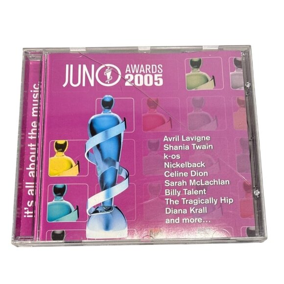 Juno Awards 2005 Compilation CD Avril Lavigne Shania Twain Nickelback & More - Picture 1 of 9